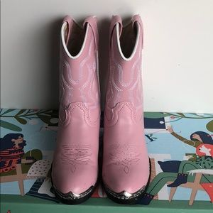 Girl’s size 11 Pink Durango Western Boots